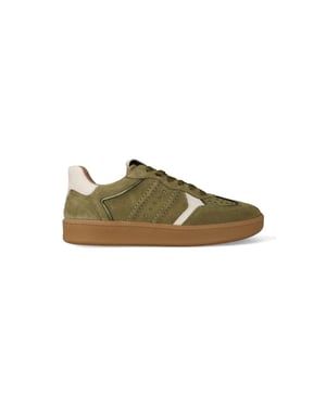 DWRS Label Sneakers mirabel olijf / off white