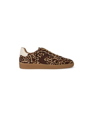 DWRS Label Sneakers salta leopard hair on / off white