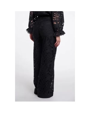 Rino & Pelle Naomi regular.7002611 rino en pelle regular length straight leg pants black