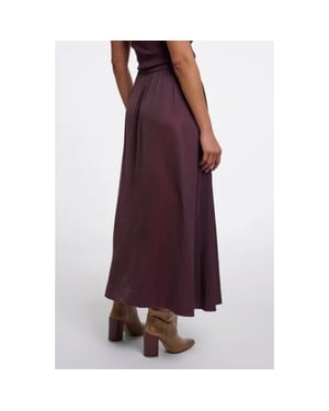 Rino & Pelle Lian.7002611 rino en pelle midi skirt fudge cloak
