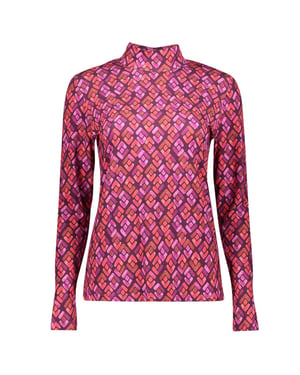 Geisha Top lange mouw 62534-60
