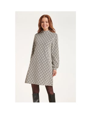 Smashed Lemon 24561 korte jurk met grafische print |