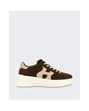 Hogan Dames sneaker rebel h562 allacciato h-white (2)