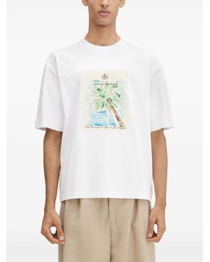 Le Marino Le Marino Marino T-Shirt in White