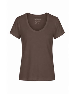 Scoop Neck Cotton Tee