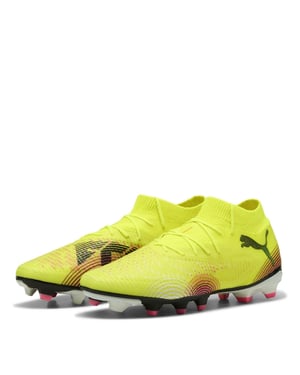 Puma Future 8 Pro voetbalschoenen voor heren, voor kunstgras (Geel/zwart)