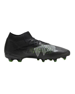 Puma Future 8 voetbalschoenen voor heren, geschikt voor stevige ondergrond (Zwart, Groen)