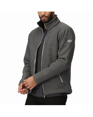 Regatta Mens Garrian II Full Zip Sherpa Lined Fleece Jacket