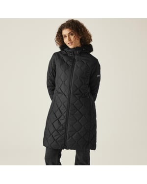 Regatta Womens Fritha III Insulated Faux Fur Hooded Parka Jacket Coat