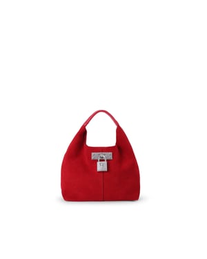 Kurt Geiger London Suede Mini Brixton Slouch Hobo Bag