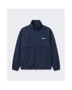 Flaneur Homme Heren badge track jacket met embleem