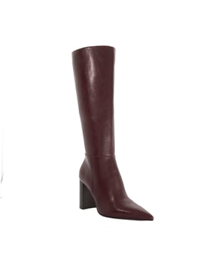 Dune Ladies Statics - Heeled Knee-High Boots