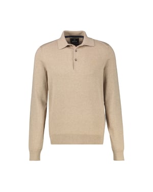 Lerros Heren polo 2695220 141 gravel melange