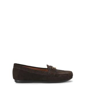 Kurt Geiger London Suede Greenwich Moccasin Loafers