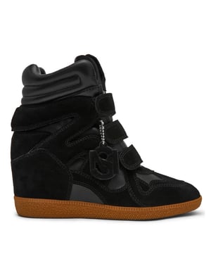 Steve Madden Mavis black suede hoge sneakers dames