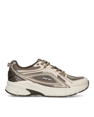 Maruti Nola leather off white almond lage sneakers dames