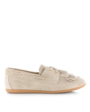 DWRS Label Latty fringes mocassins dames