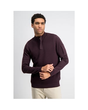Gabbiano Heren trui hoyt 6167278 674 burnt bordeaux