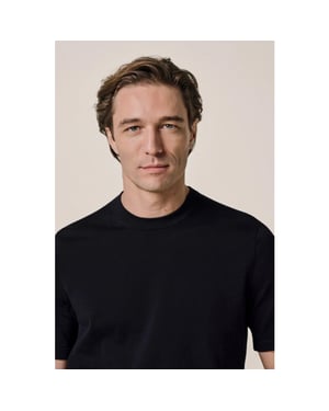 Profuomo Ppxt30005a t-shirt crew neck short sleeve navy