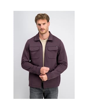 Gabbiano Heren overshirt eason 4267422 674 burnt bordeaux