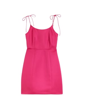 Ted Baker Kavala Mini-jurk Met Strikbandjes In De Taille, Fuchsia