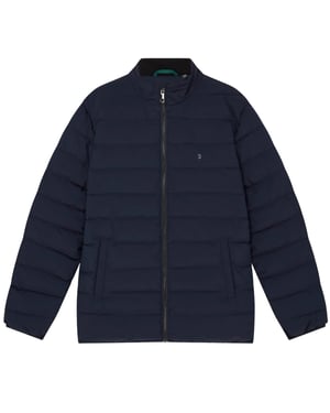 Ted Baker Quilted Lightweight Navy Blue Jacket