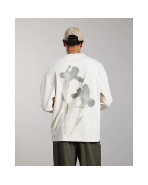 Aeden Toine long-sleeve tee ganache cap grey