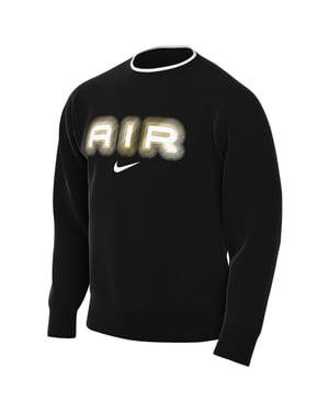 Nike Air Crew Neck Fleece Svart Tröja