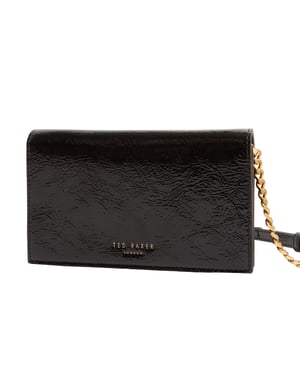 Ted Baker Black Crossbody Flapover Bag
