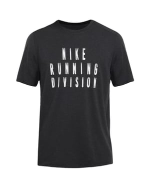 Nike Dri-fit 365 Running Division Svart T-shirt För Män