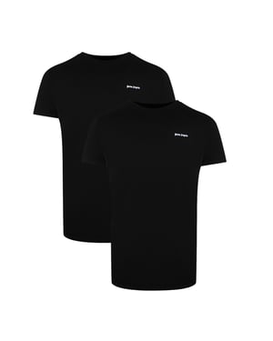 Palm Angels Two-pack Classic Logo Black T-shirts