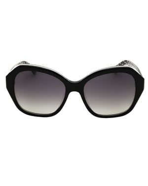 Kate Spade Lottie Zwarte Gepolariseerde Zonnebril