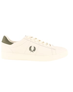 Fred Perry Spencer Leather Ecru Trainers