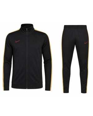 Nike Academy Voetbaltrainingspak Dri-fit Glanzend Zwart