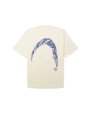 Woodbird baine warp tee 2626-416 cobalt blue