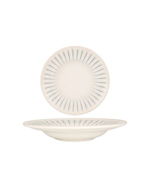 Rinart Pastabord sierra porselein 27 cm (400cc) set van 2