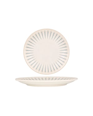 Rinart Dinerbord sierra porselein 30 cm set van 6