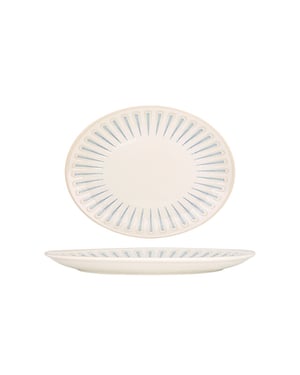 Rinart Serveerschaal sierra porselein 31 cm set van 2