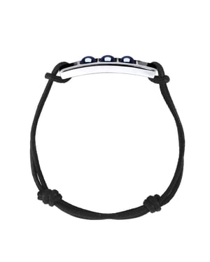 Bracelet Genuine Freshwater Pearls Button 5-6 mm — Sterling Silver 925 — 25 cm — Men