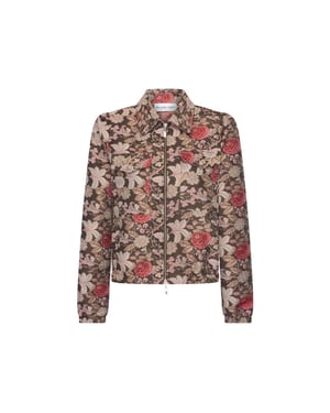 Helena Hart 7848 blazer riga bloem aster choco