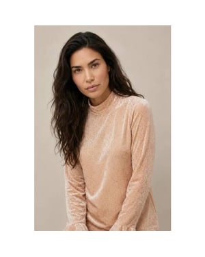 Helena Hart 7885 pull paillet nude