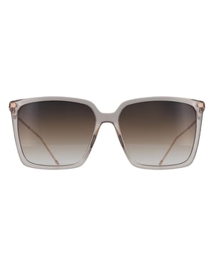 Hugo Boss Square Womens Transparent Nude Brown Gradient BOSS 1947/S