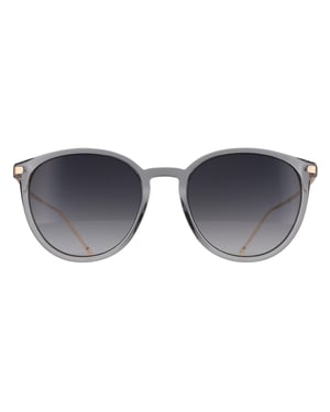 Hugo Boss Round Womens Transparent Azure Grey Gradient BOSS 1948/S