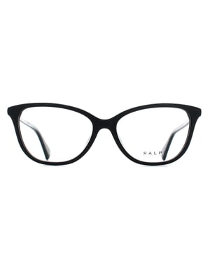Ralph by Ralph Lauren Cat Eye Womens Shiny Black RA7190U