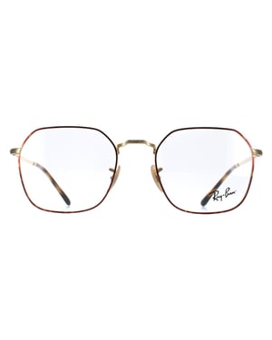 Ray-Ban Square Unisex Havana on Gold RX3694V Jim