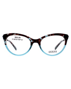 Guess Cat Eye Womens Blue GU2462-3