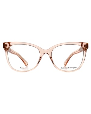 Kate Spade Cats Eye Womens Transparent Peach Pink Nevaeh