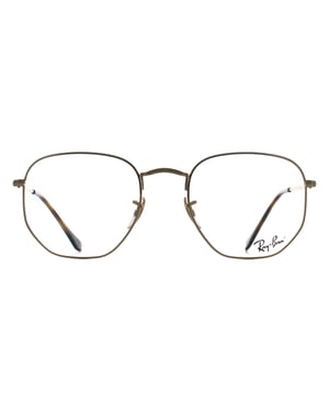 Ray-Ban Square Unisex Arista Gold RX6448 Hexagonal