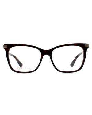 Jimmy Choo Rectangular Womens Havana Gold JC353