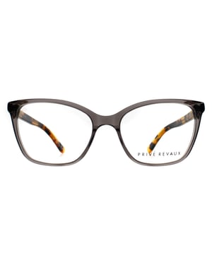 Prive Revaux Cats Eye Womens Transparent Grey Havana Lemon City